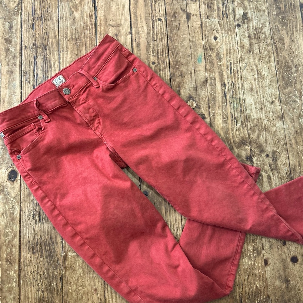 Citizens of Humanity
Size 26
28” inseam
Rust/brick